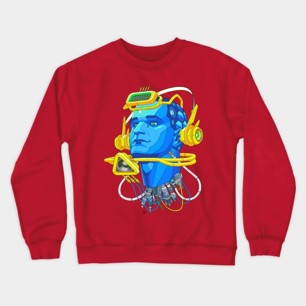 WE ARE THE ROBOTS Crewneck Sweatshirt by DSTRBO